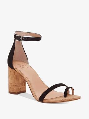 INC Wanada Ankle Strap Sandal BLACK 8.5